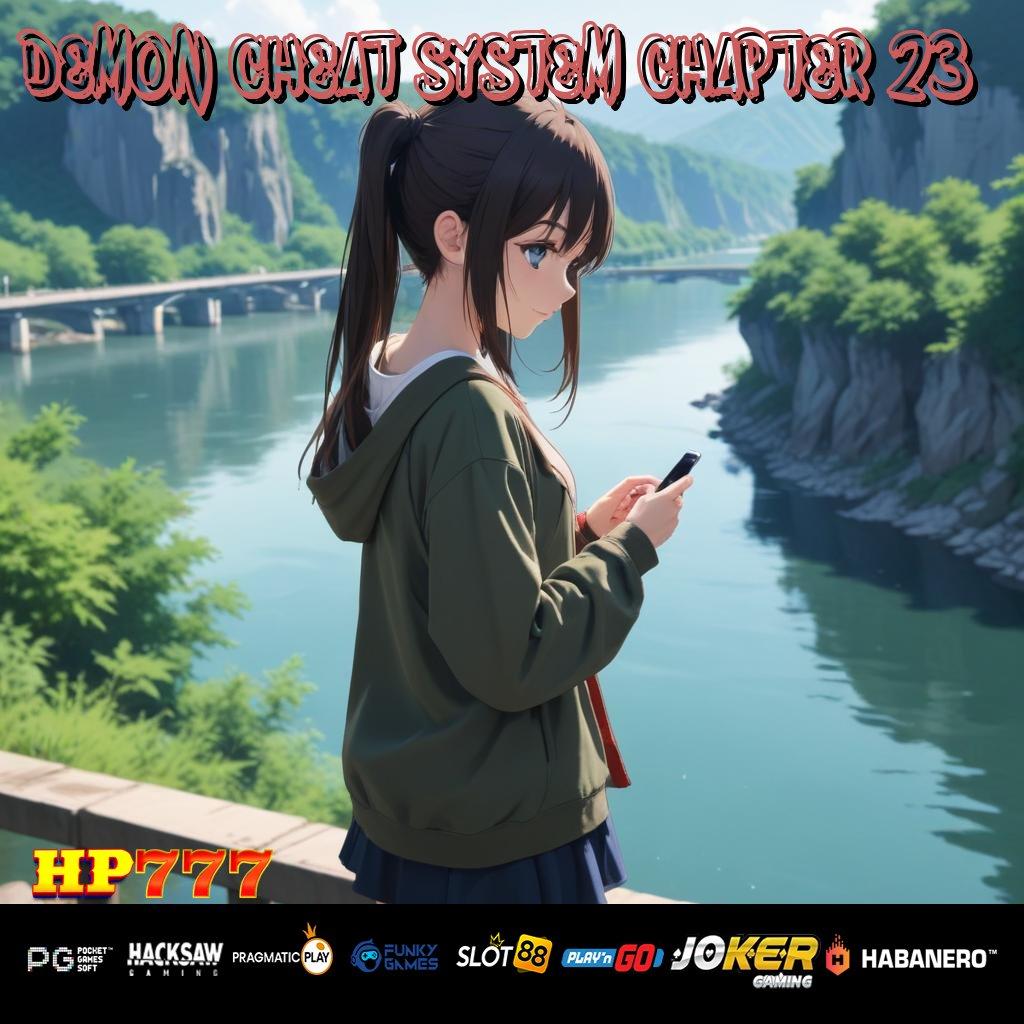 DEMON CHEAT SYSTEM CHAPTER 23 Latensi Minimum Sign Up Cepat